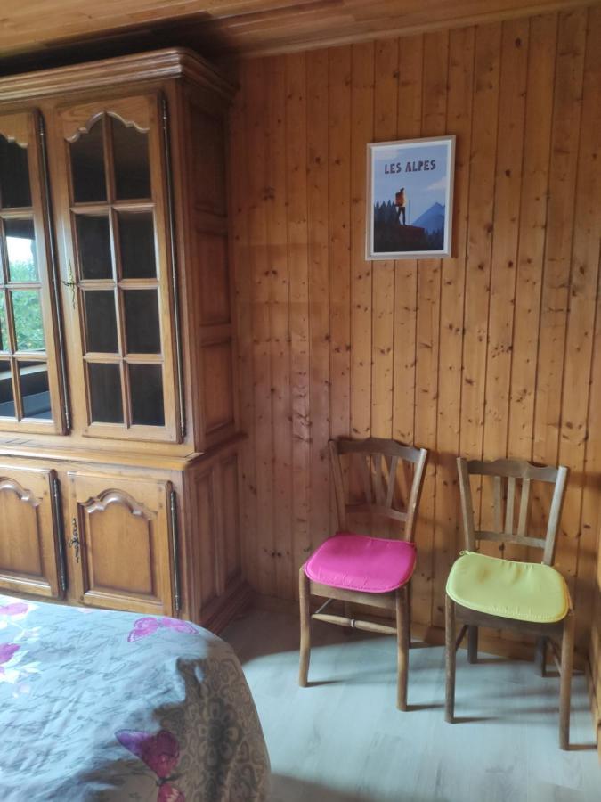 Bel Appartement Au Rez De Chaussee D'Un Chalet Jarrier Экстерьер фото