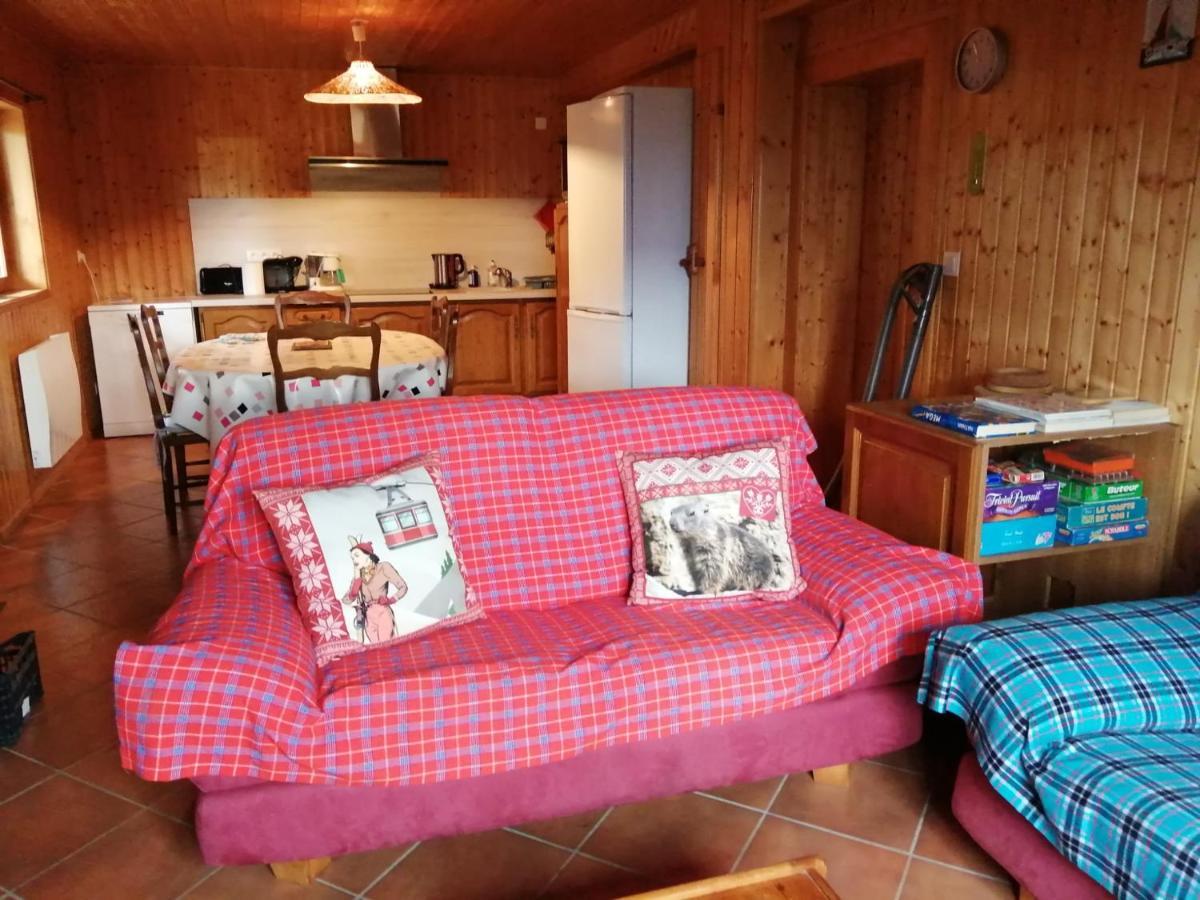 Bel Appartement Au Rez De Chaussee D'Un Chalet Jarrier Экстерьер фото